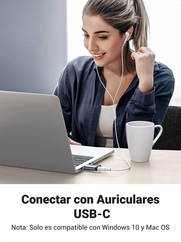 Adaptador UGREEN USB 3.0 a USB-C 3.1 Tipo C - Carga Rápida y Transferencia de Datos 5 Gbps - Imagen 8