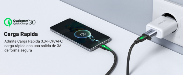 Adaptador UGREEN USB 3.0 a USB-C 3.1 Tipo C - Carga Rápida y Transferencia de Datos 5 Gbps - Imagen 15